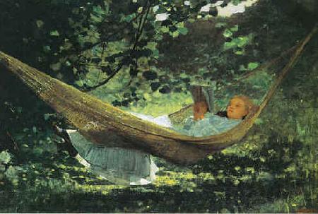 Winslow Homer Sunlight Shadow oil painting image